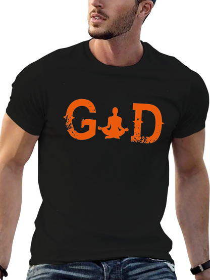 God Yoga Graphic T-Shirt - Relaxed Fit