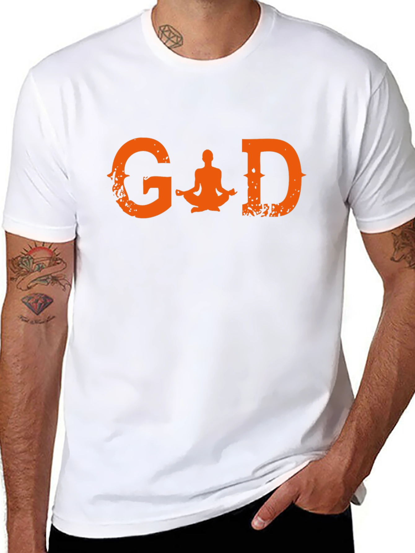 God Yoga Graphic T-Shirt - Relaxed Fit