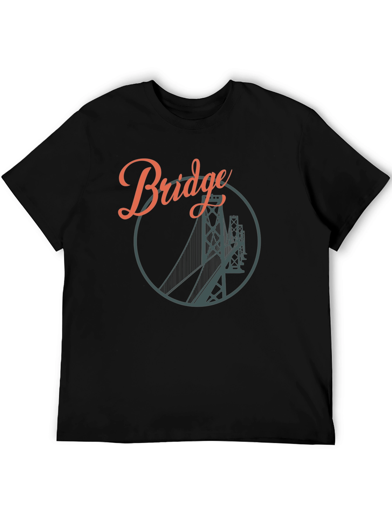Bridge Design T-Shirt - Stylish Graphic Tee