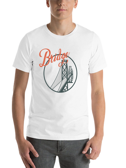 Bridge Design T-Shirt - Stylish Graphic Tee