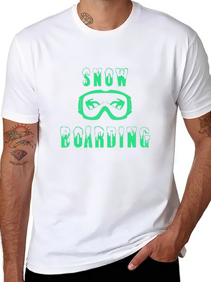 Snowboarding Graphic Tee - Cool Winter Sports Shirt