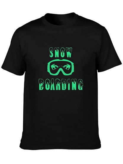Snowboarding Graphic Tee - Cool Winter Sports Shirt