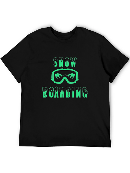 Snowboarding Graphic Tee - Cool Winter Sports Shirt