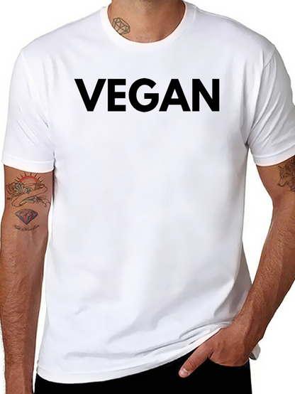 Vegan Statement Tee - Bold Black Unisex T-Shirt