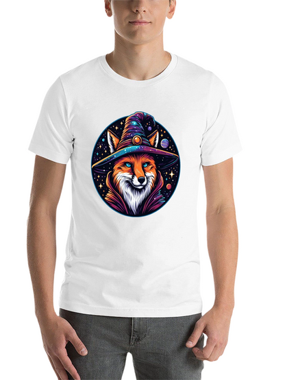 Wizard Fox Graphic T-Shirt