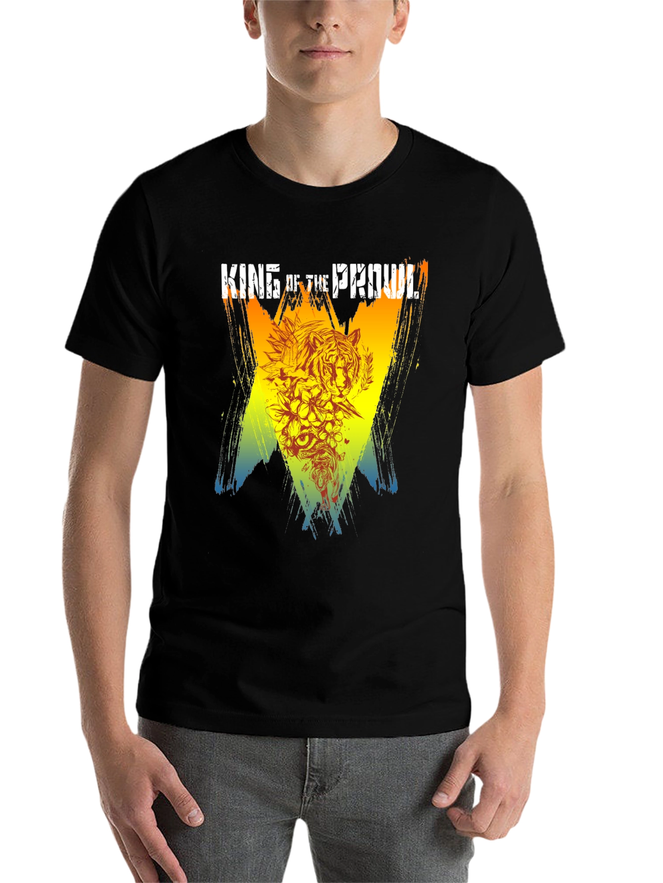 King of the Prowl Graphic Tee - Black