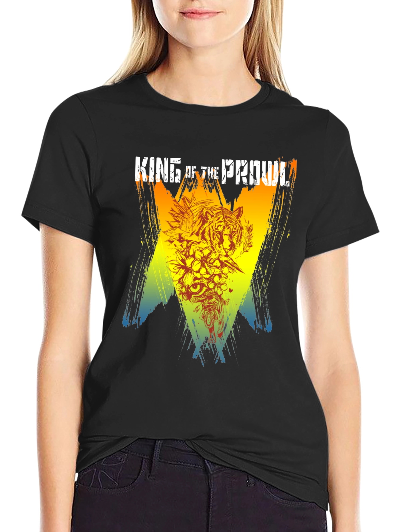 King of the Prowl Graphic Tee - Black