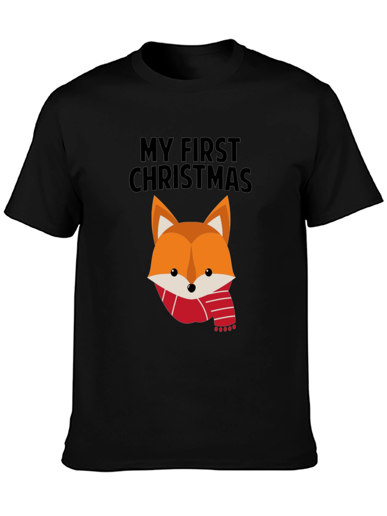 My First Christmas Fox T-Shirt