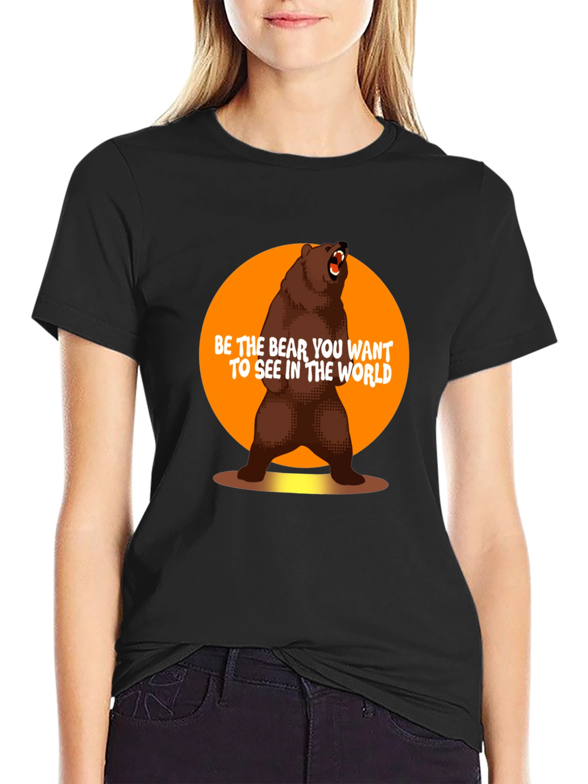 Be the Bear T-Shirt - Inspirational Graphic Tee