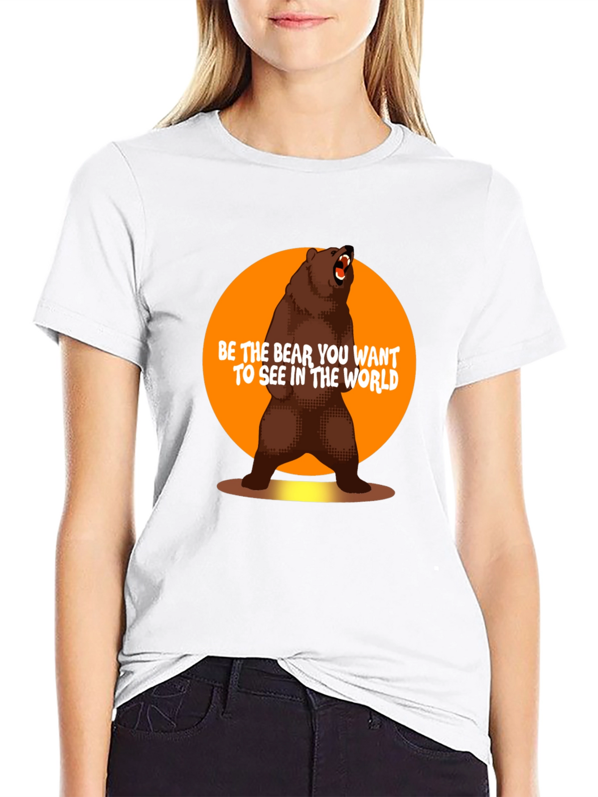 Be the Bear T-Shirt - Inspirational Graphic Tee