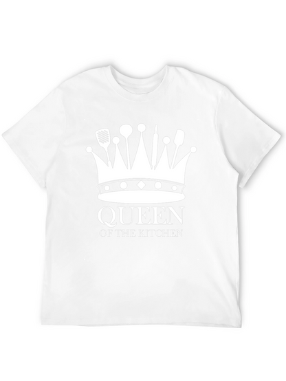 Queen of the Kitchen Graphic T-Shirt - Black