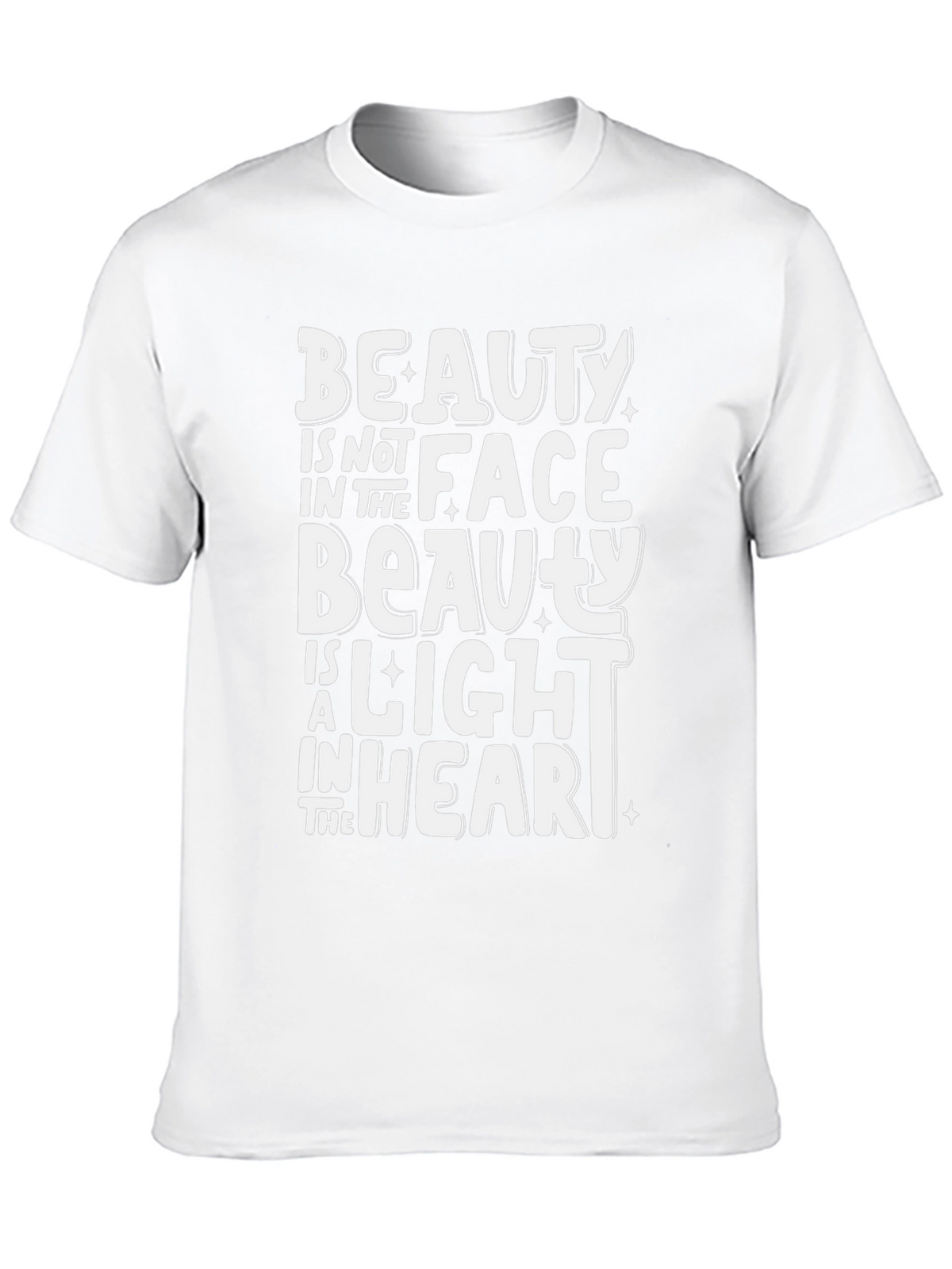 Beauty Within Graphic Tee - Black Unisex Shirt