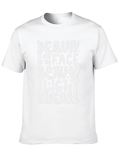 Beauty Within Graphic Tee - Black Unisex Shirt