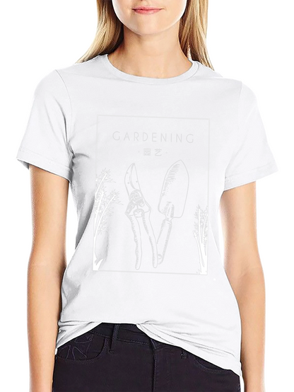 Gardening Graphic Tee - Black