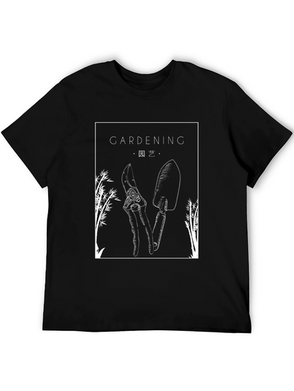 Gardening Graphic Tee - Black