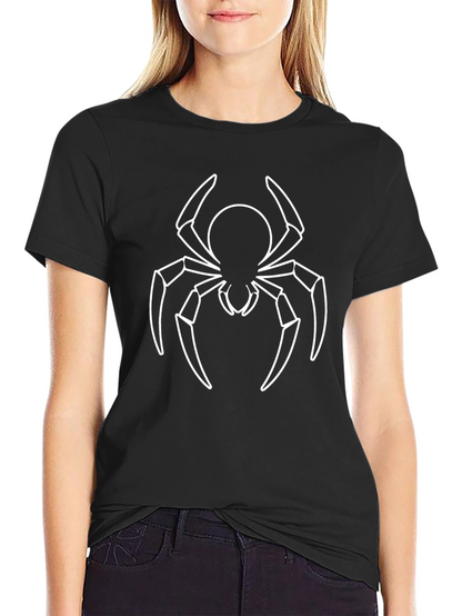 Spider Graphic Black T-Shirt - Casual Style