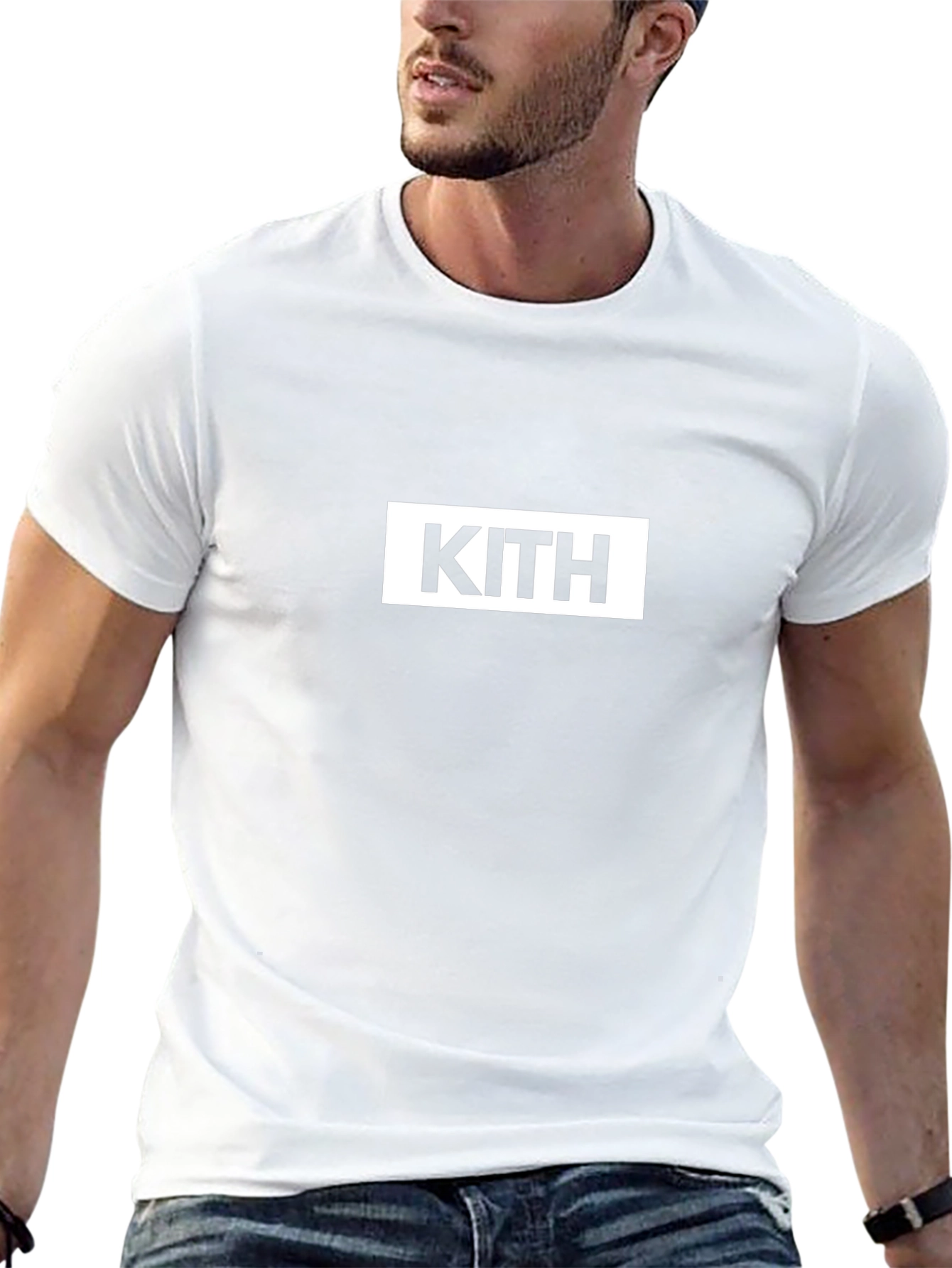 KITH Logo Black T-Shirt - Modern Streetwear