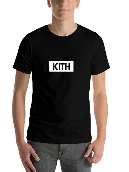 KITH Logo Black T-Shirt - Modern Streetwear