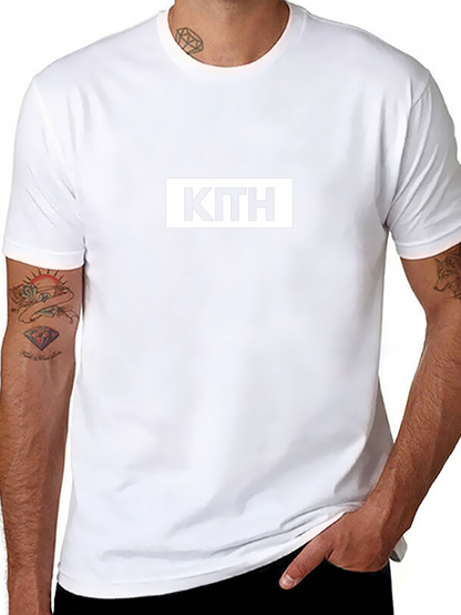 KITH Logo Black T-Shirt - Modern Streetwear