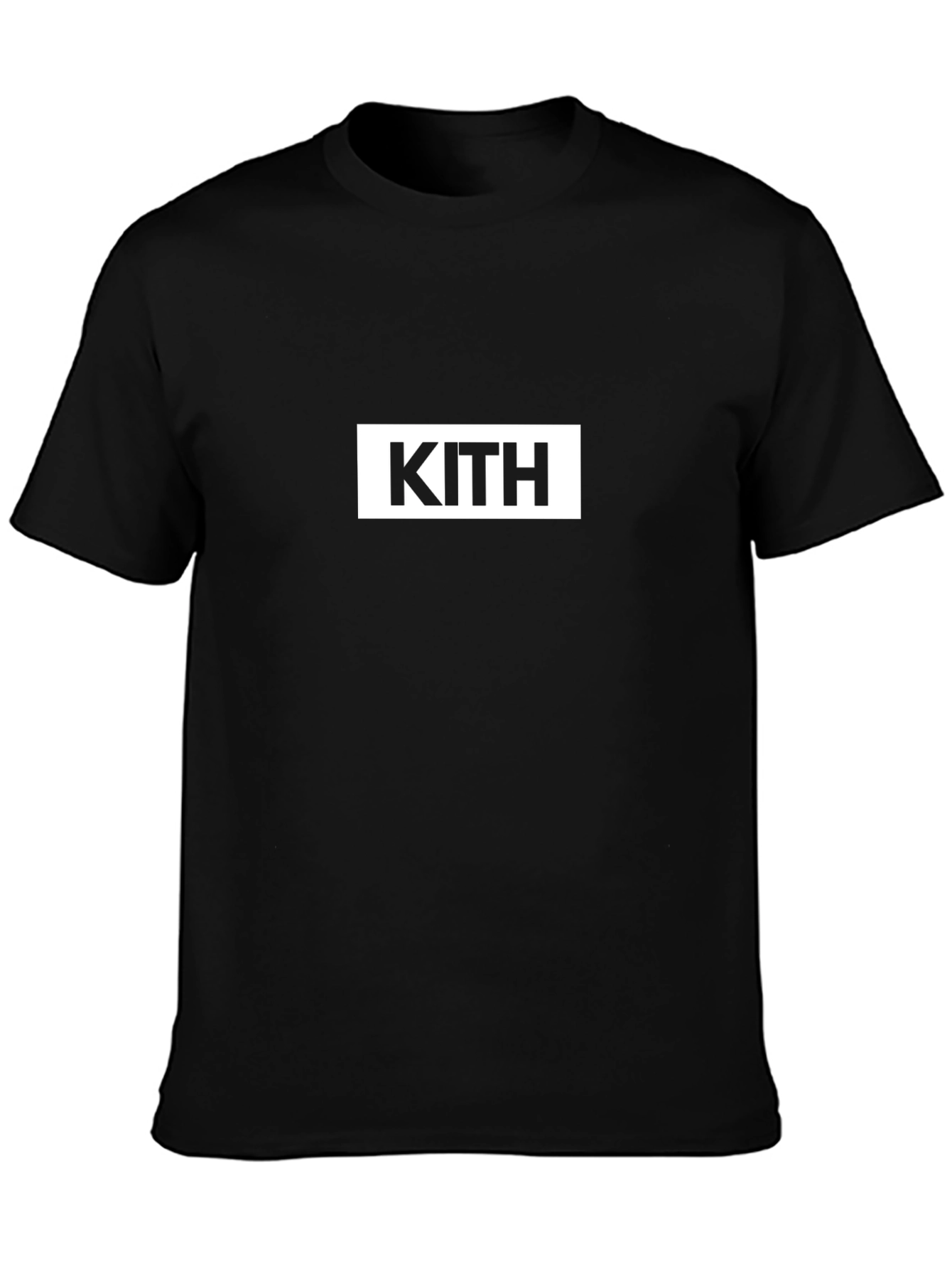 KITH Logo Black T-Shirt - Modern Streetwear