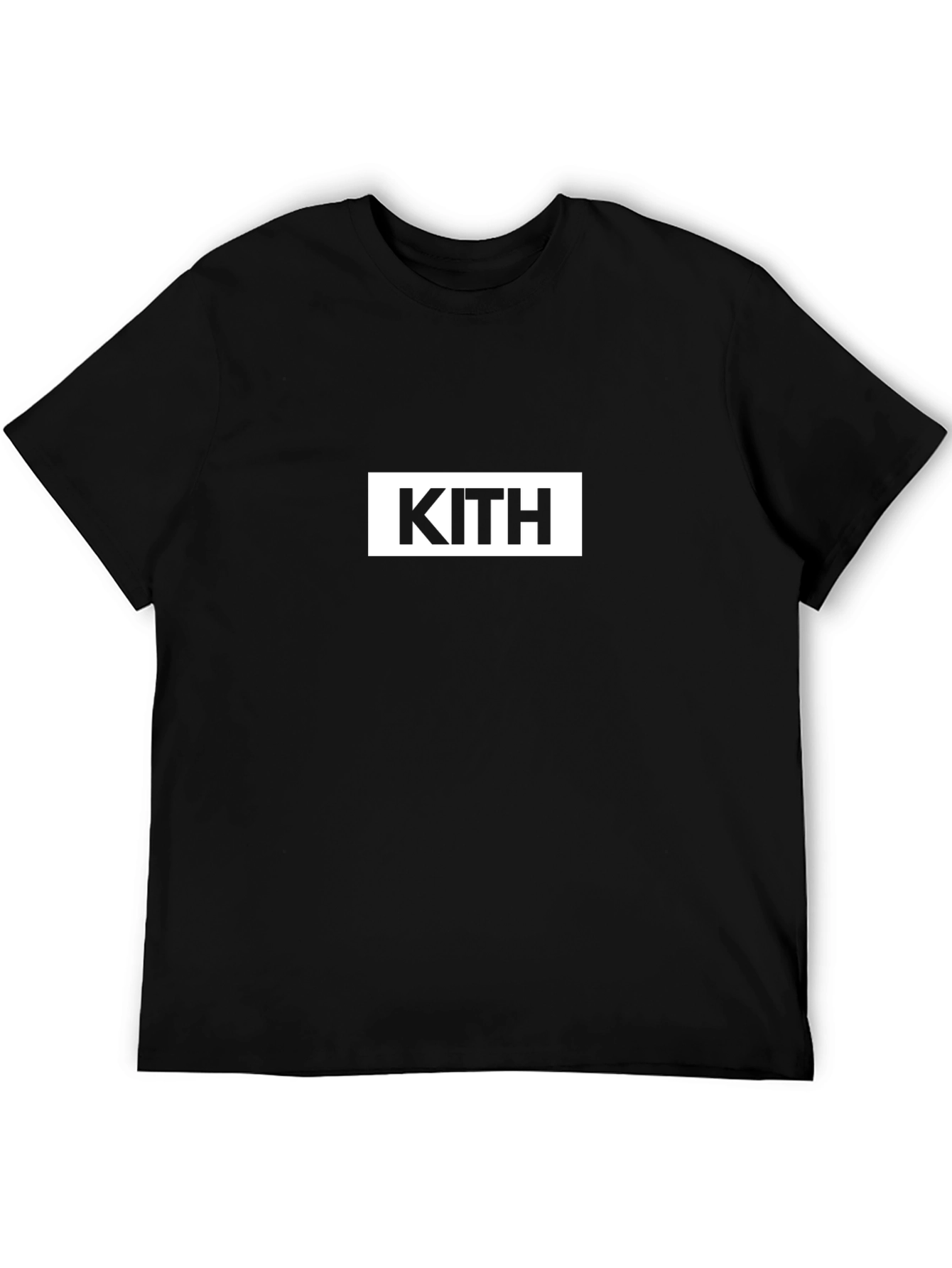 KITH Logo Black T-Shirt - Modern Streetwear