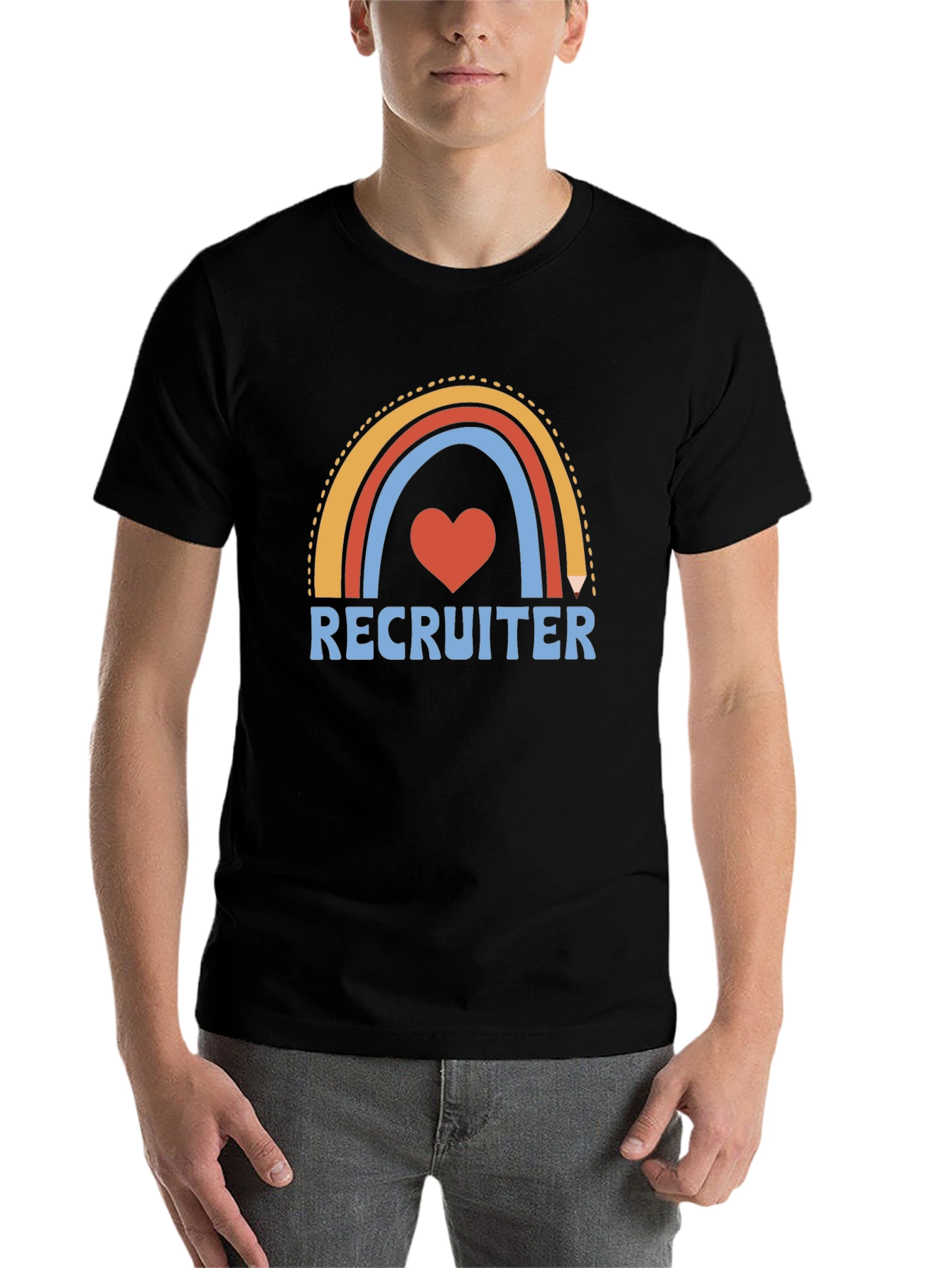 Recruiter Rainbow Heart T-Shirt