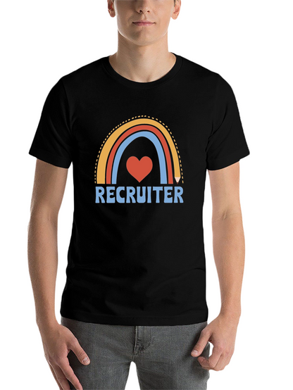 Recruiter Rainbow Heart T-Shirt