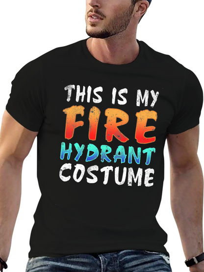 Funny Fire Hydrant Costume T-Shirt