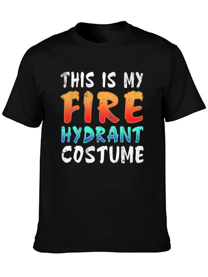 Funny Fire Hydrant Costume T-Shirt