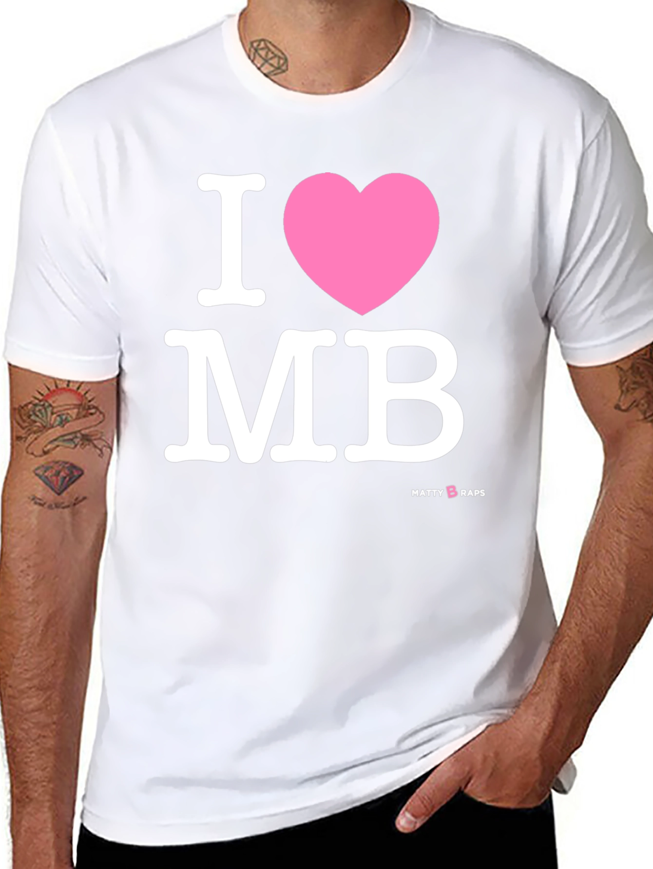 I Heart MB Black T-Shirt
