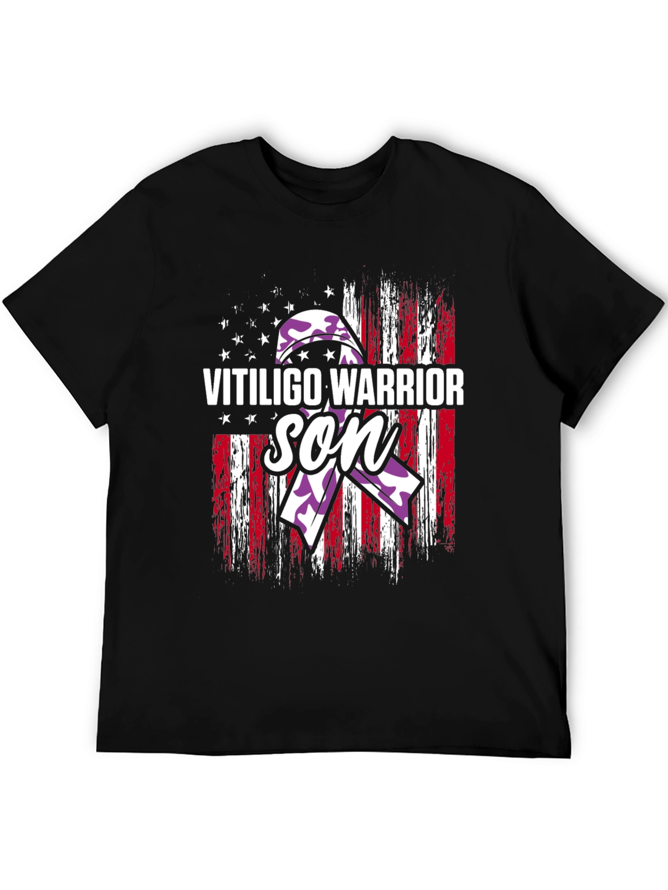 Vitiligo Warrior Son T-Shirt