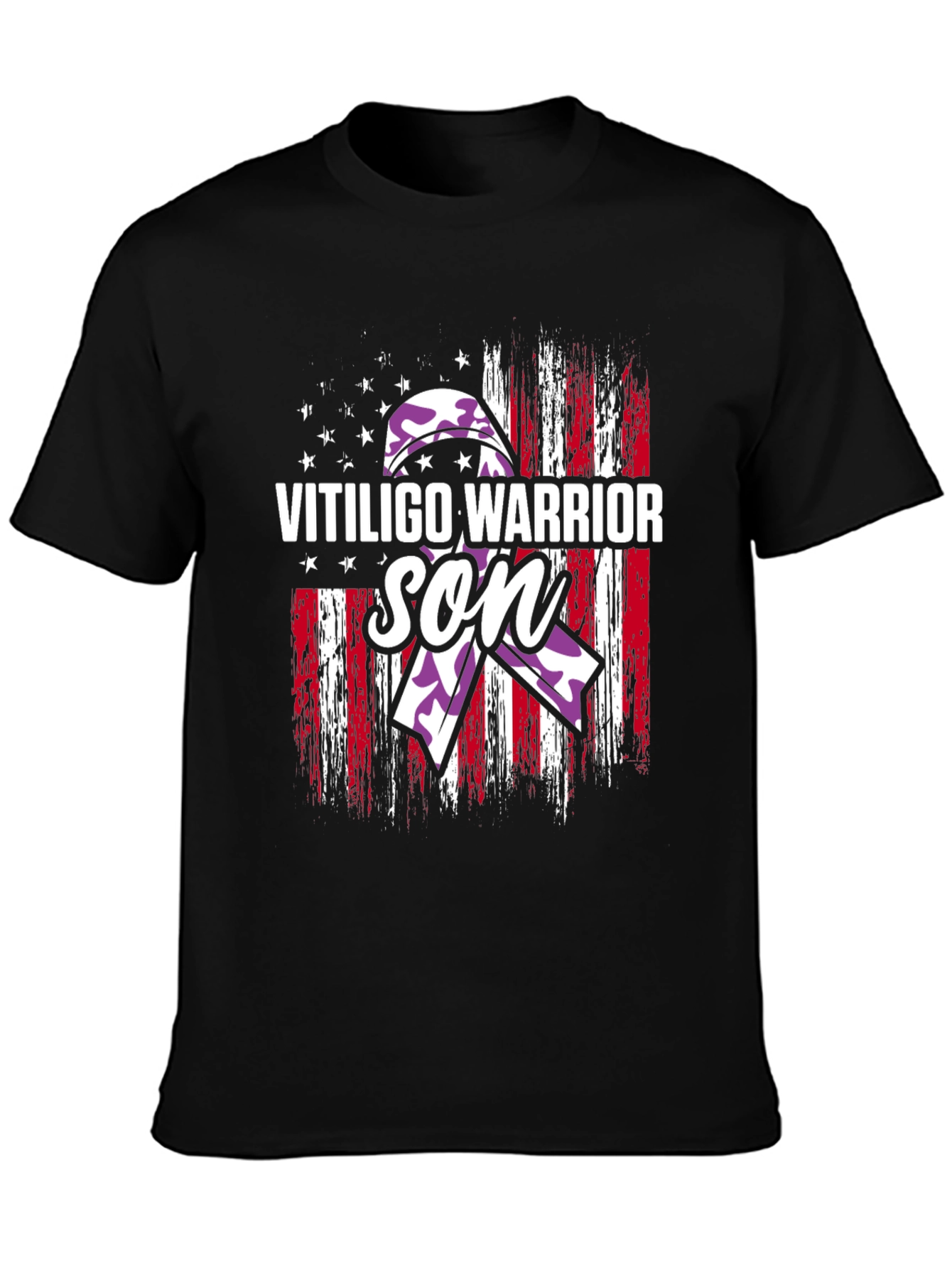 Vitiligo Warrior Son T-Shirt