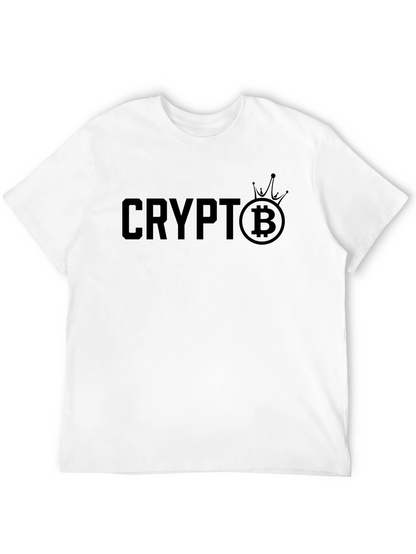 Crypto Bitcoin King T-Shirt - Black