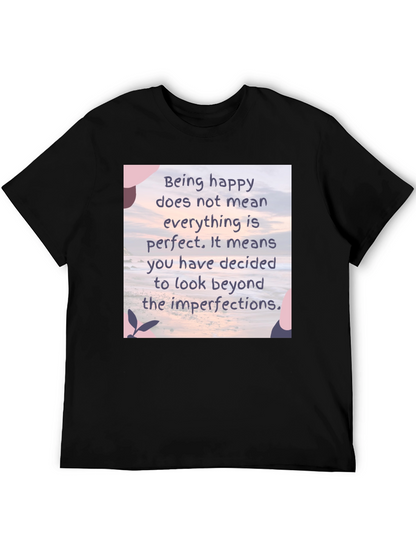 Inspirational Quote Graphic Tee