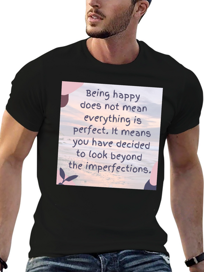 Inspirational Quote Graphic Tee