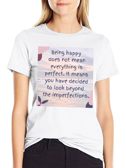 Inspirational Quote Graphic Tee