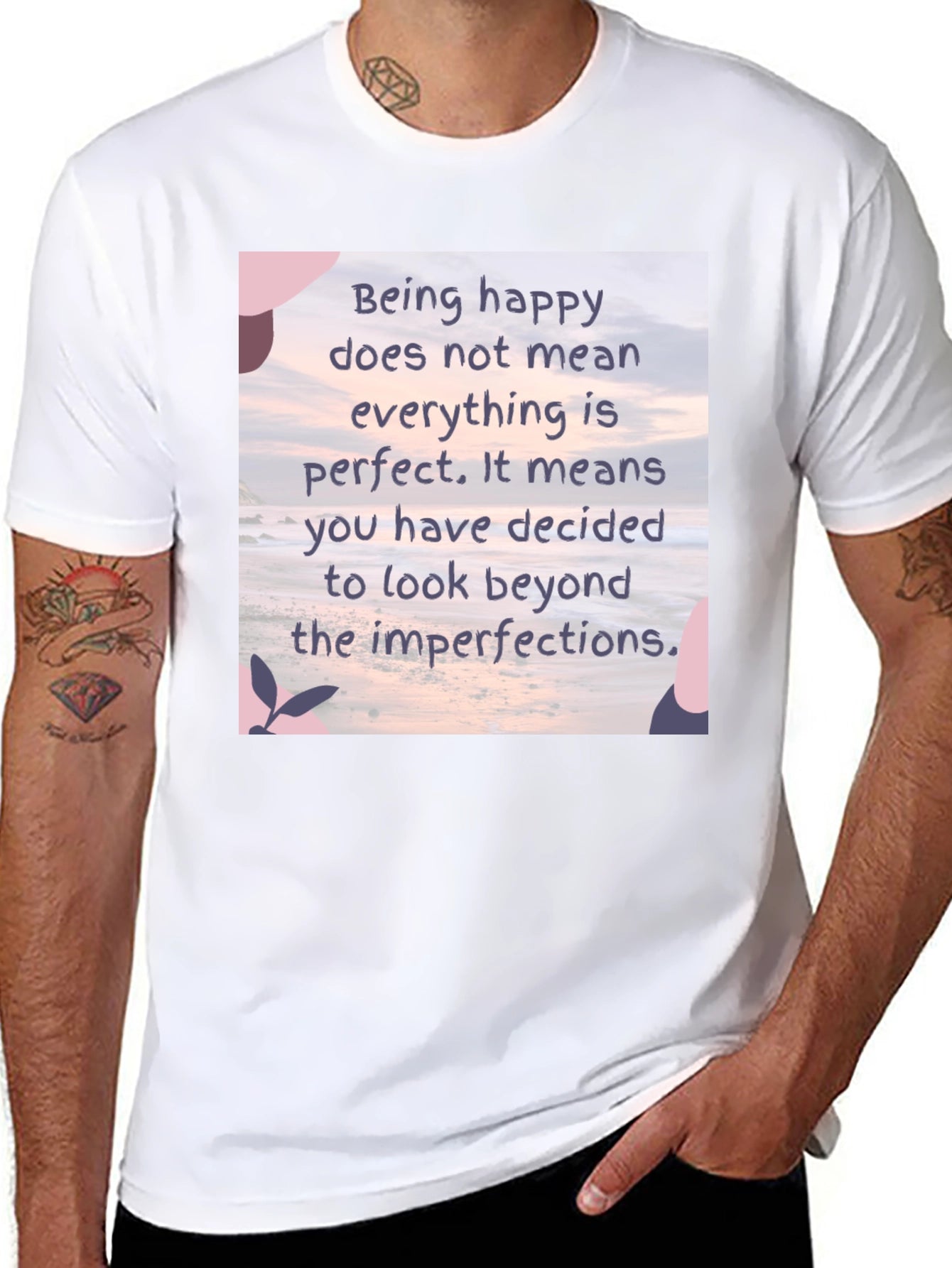 Inspirational Quote Graphic Tee
