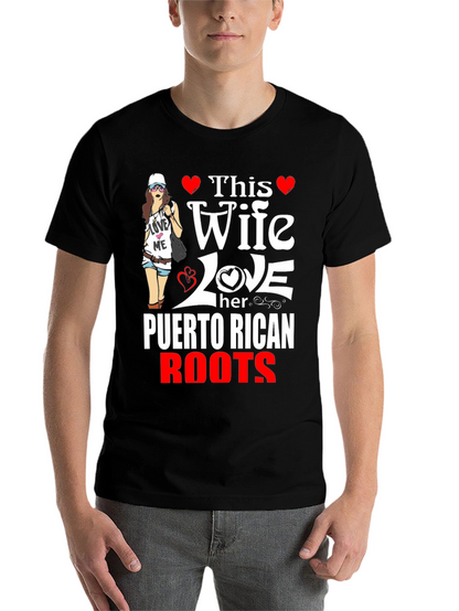 Puerto Rican Roots Wife T-Shirt