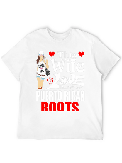 Puerto Rican Roots Wife T-Shirt