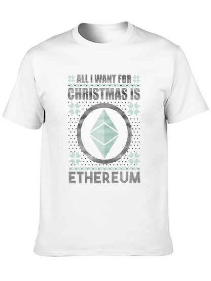 Ethereum Christmas T-Shirt