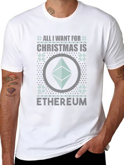 Ethereum Christmas T-Shirt