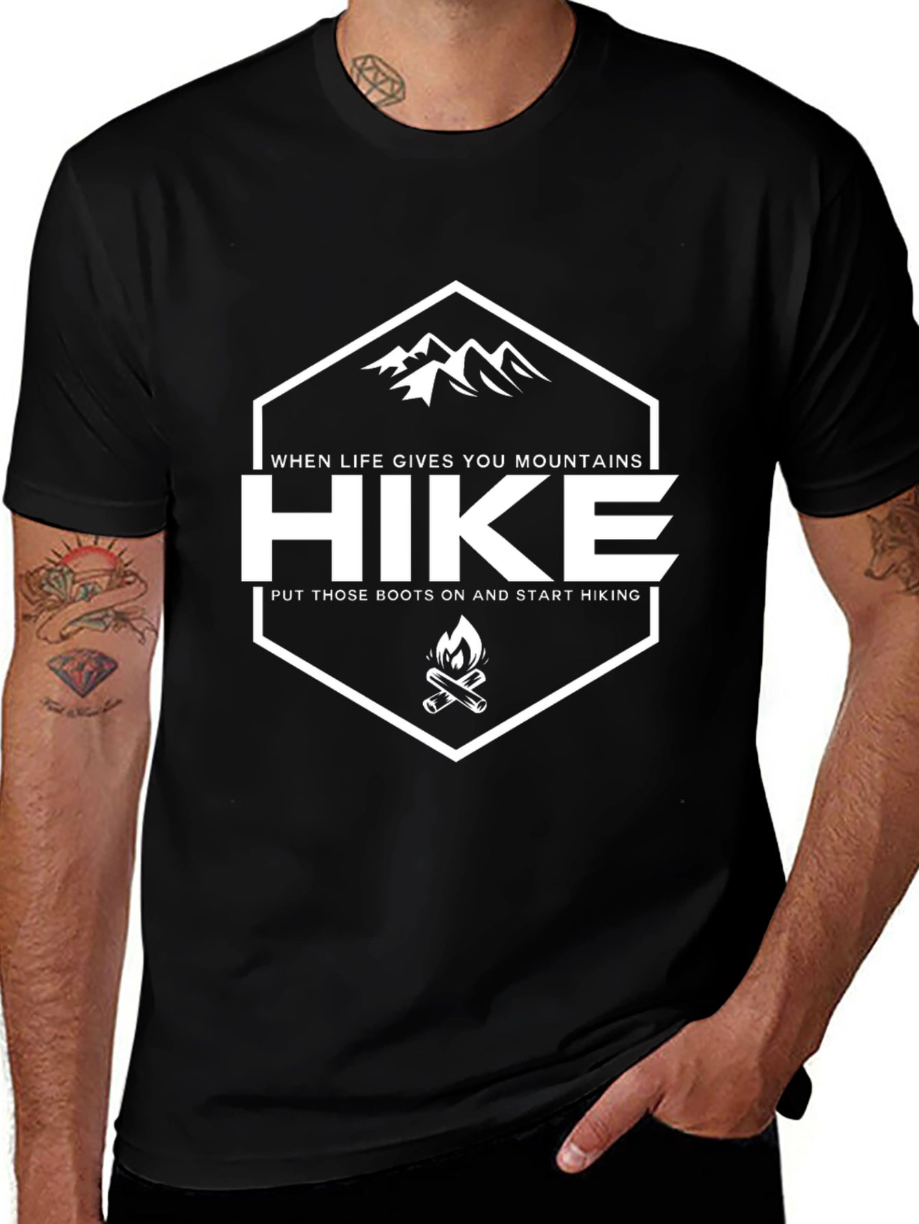 Hike T-Shirt - When Life Gives You Mountains