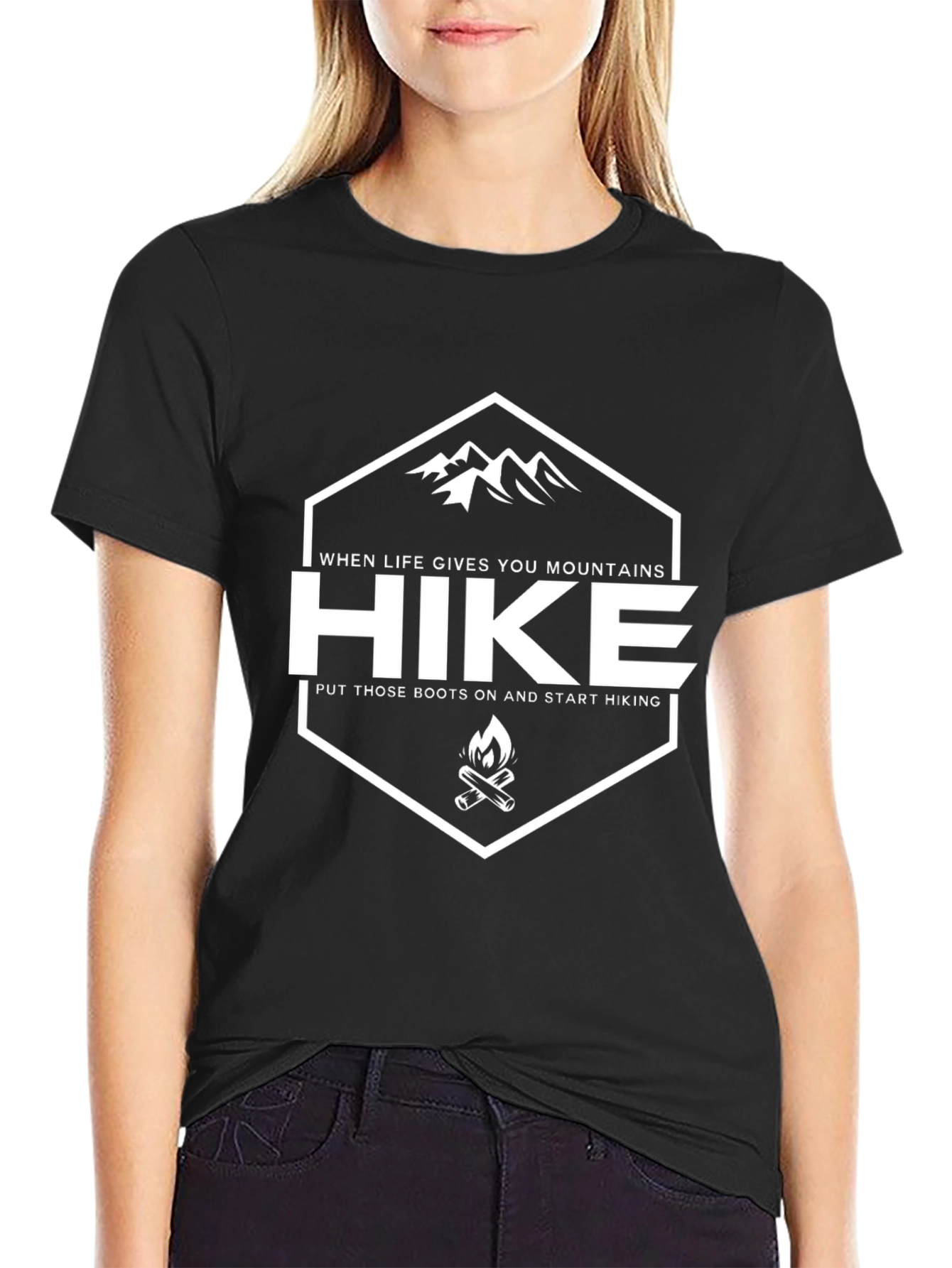 Hike T-Shirt - When Life Gives You Mountains
