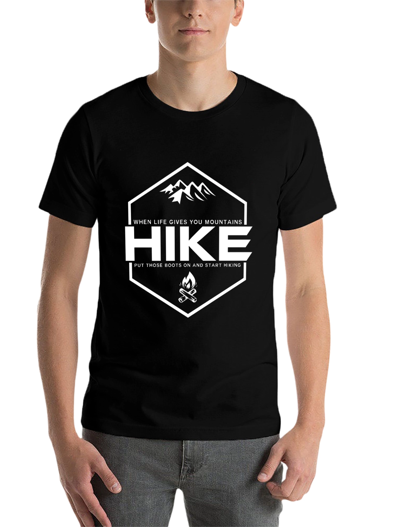 Hike T-Shirt - When Life Gives You Mountains