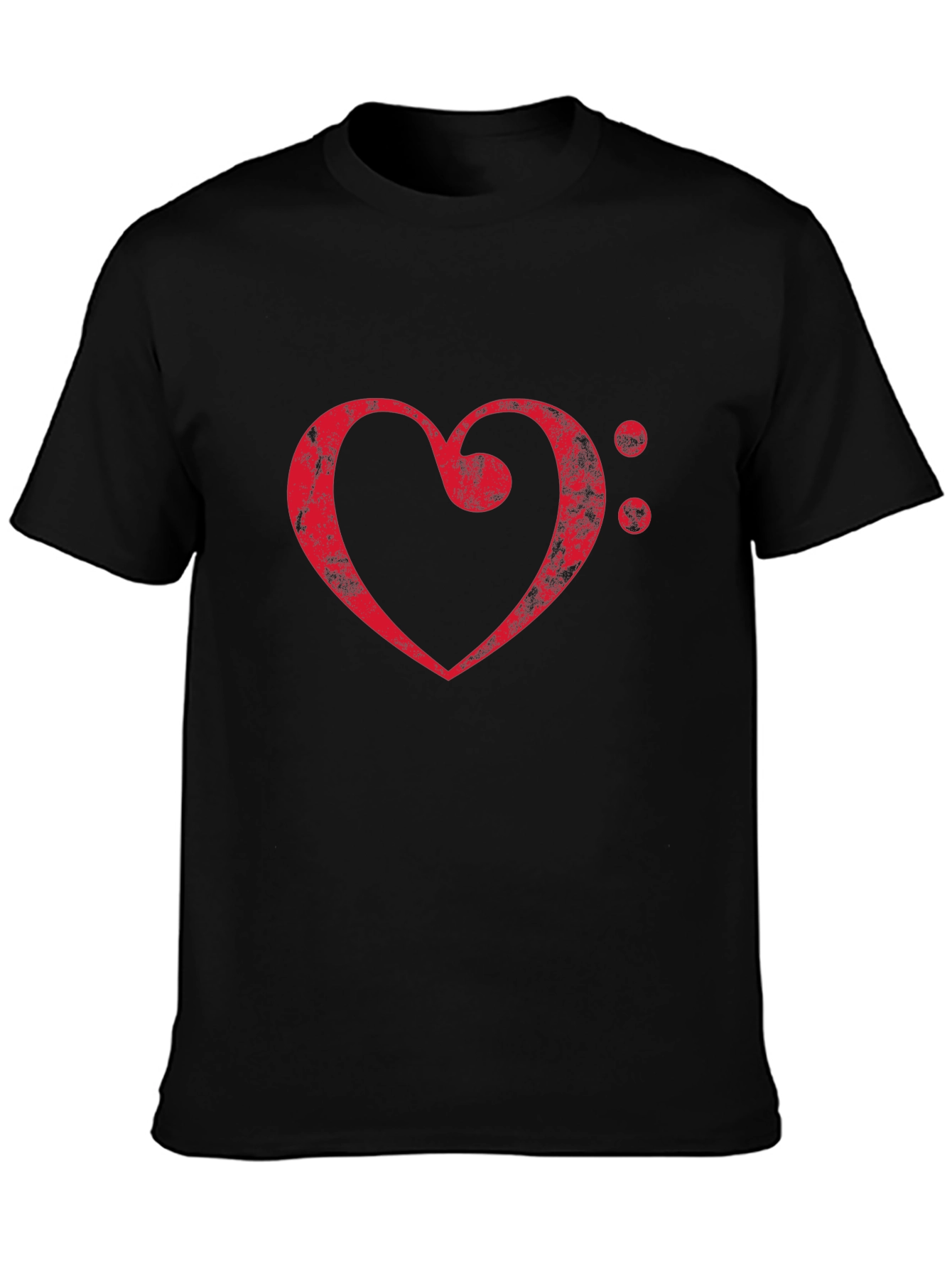 Musical Heart Graphic T-Shirt