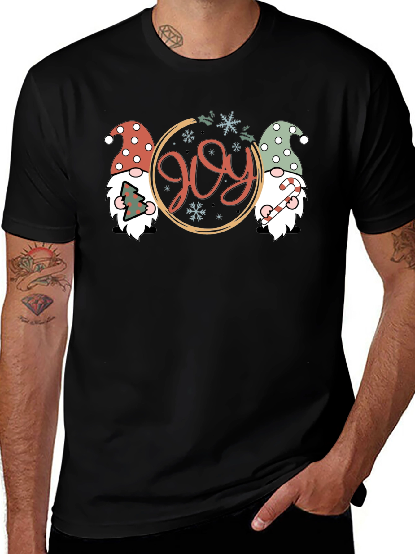 Holiday Joy Gnomes T-Shirt