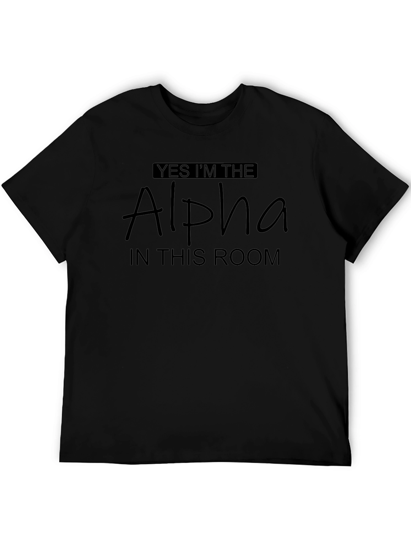 Alpha Statement Tee - Bold Graphic T-Shirt