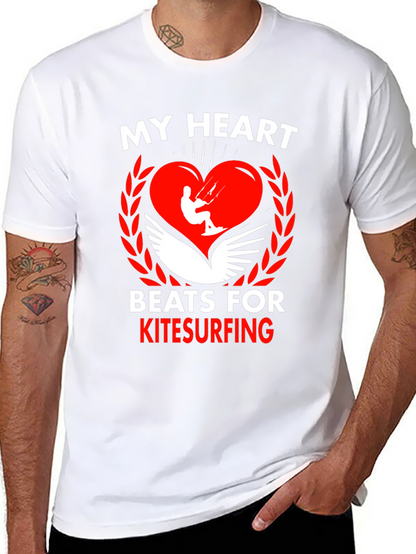 Kitesurfing Heartbeat Tee