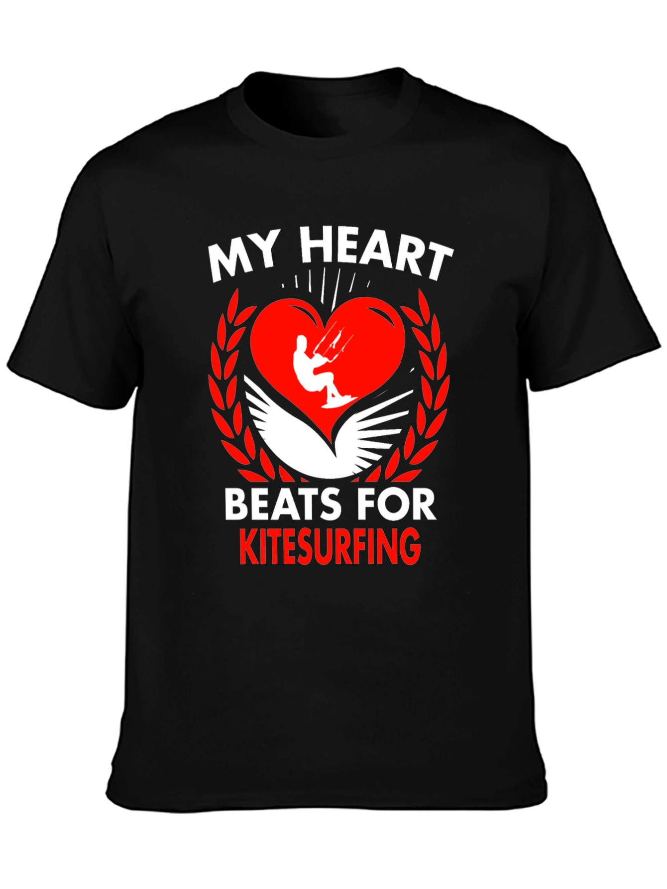 Kitesurfing Heartbeat Tee