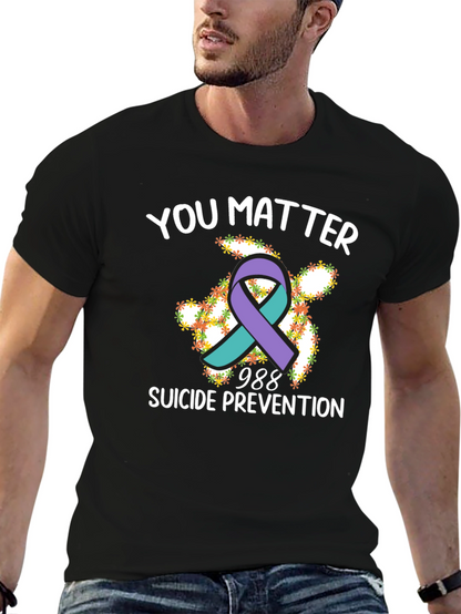 You Matter Suicide Prevention T-Shirt